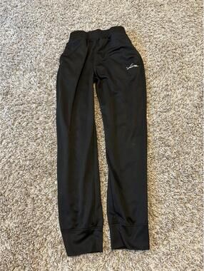 Spalding Boys Black Athletic Pants Size 10/12 - Comfortable Sportswear